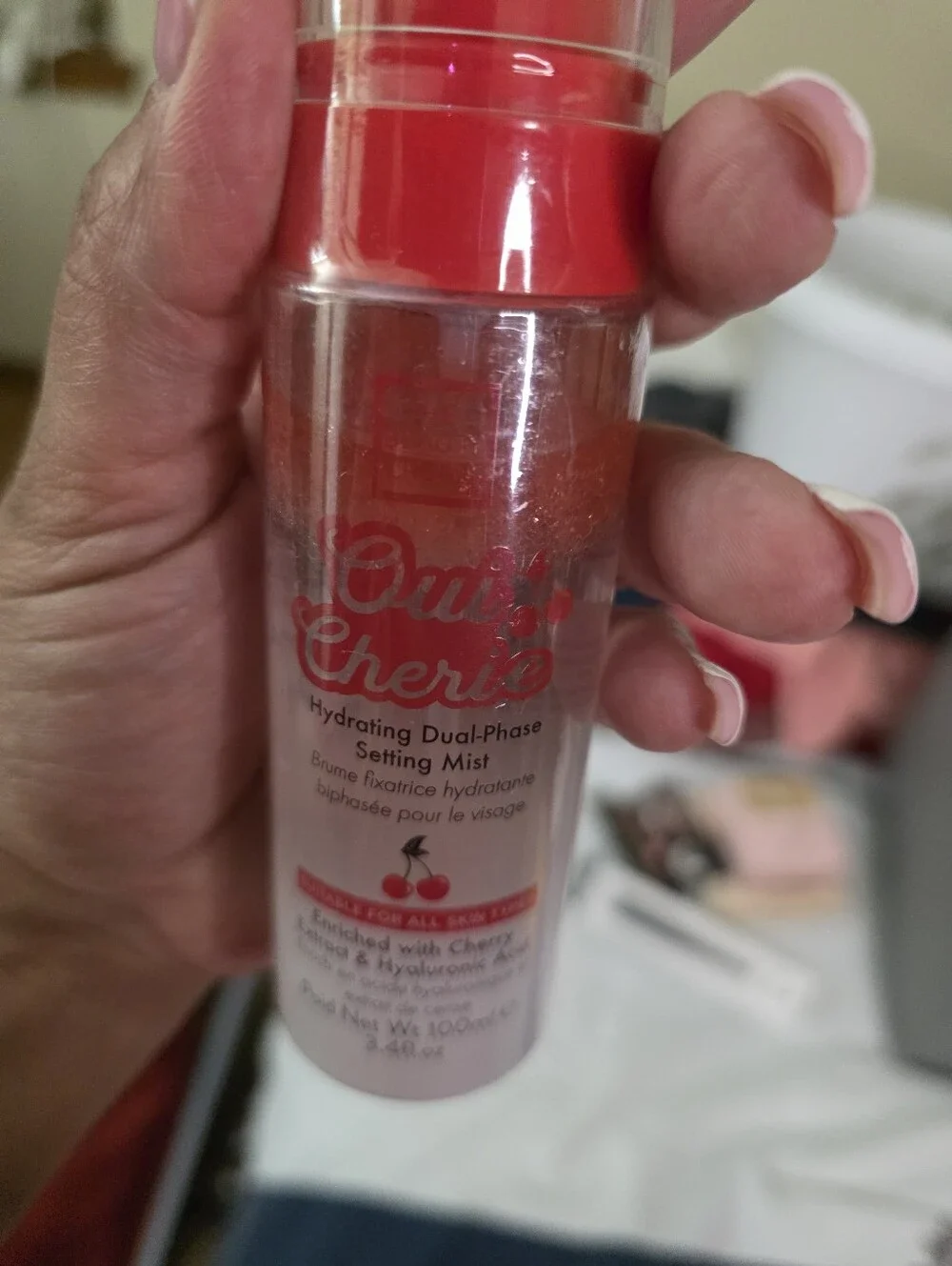 The Beauty Crop Oui Cherie Hydrating Setting Mist 3.4FL Oz